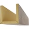 Ekena Millwork 3-Sided (U-beam) Rough Sawn Endurathane Faux Wood Ceiling Beam, Premium Aged, 10"W x 4"H  x 20'L BMRS3C0100X040X240ZD - alternate 5
